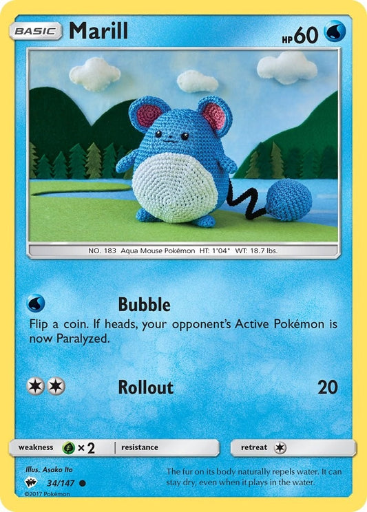 Image for Marill (34/147) - Pokemon