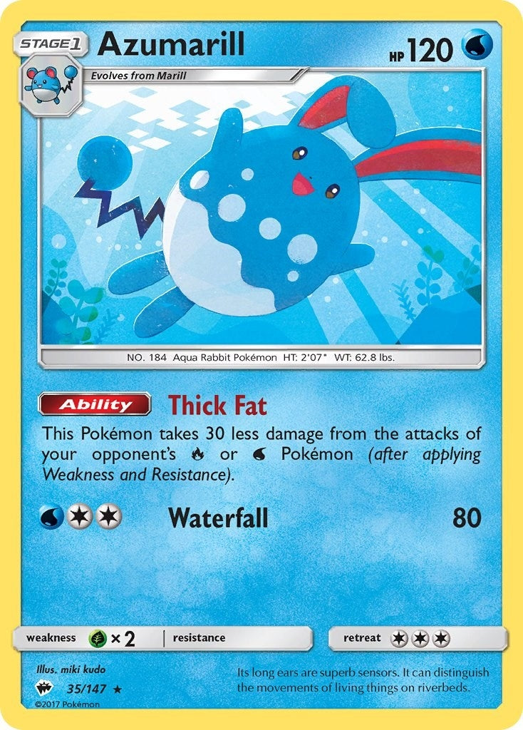 Image for Azumarill (35/147) - Pokemon