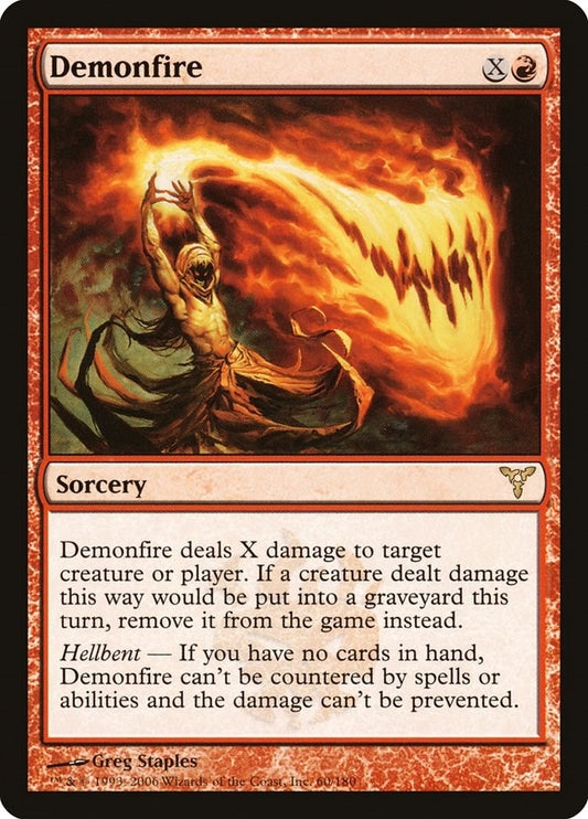 Image for Demonfire (60) - Magic: The Gathering