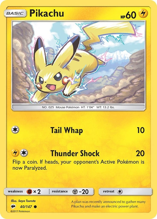 Image for Pikachu (40/147) - Pokemon