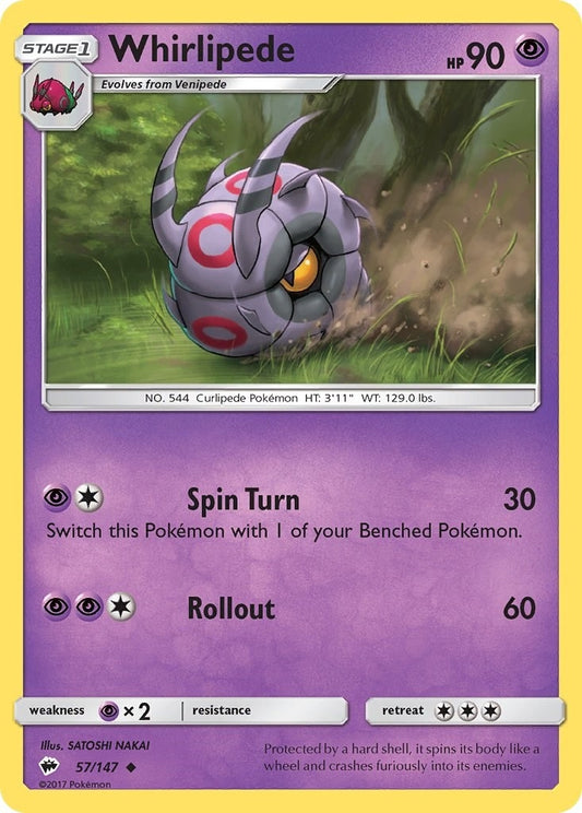 Image for Whirlipede (57/147) - Pokemon