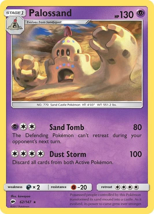 Image for Palossand (62/147) - Pokemon