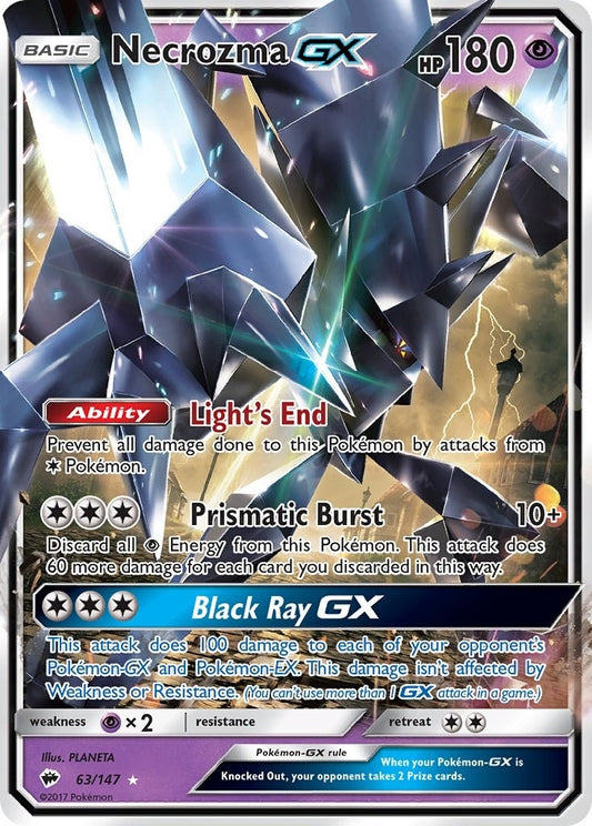 Image for Necrozma GX (63/147) - Pokemon