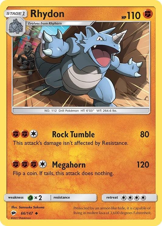 Image for Rhydon (66/147) - Pokemon