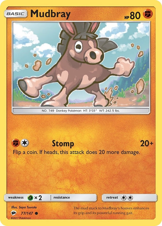 Image for Mudbray (77/147) - Pokemon