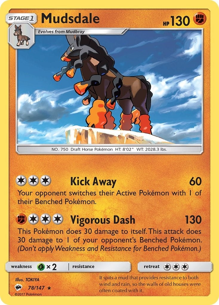 Image for Mudsdale (78/147) - Pokemon