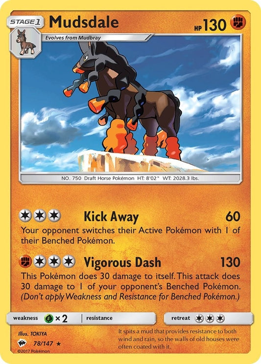 Image for Mudsdale (78/147) - Pokemon
