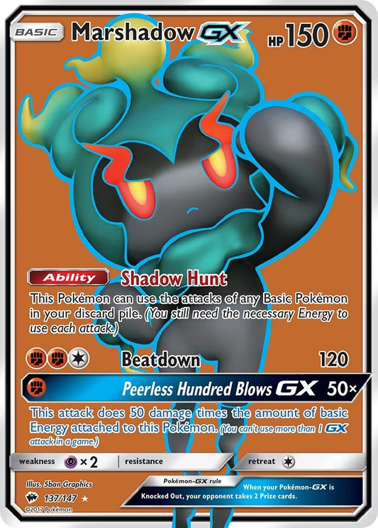 Image for Marshadow GX (Full Art) (137/147) - Pokemon