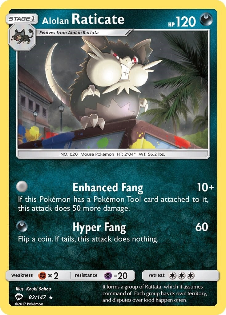 Alolan Raticate (82/147)