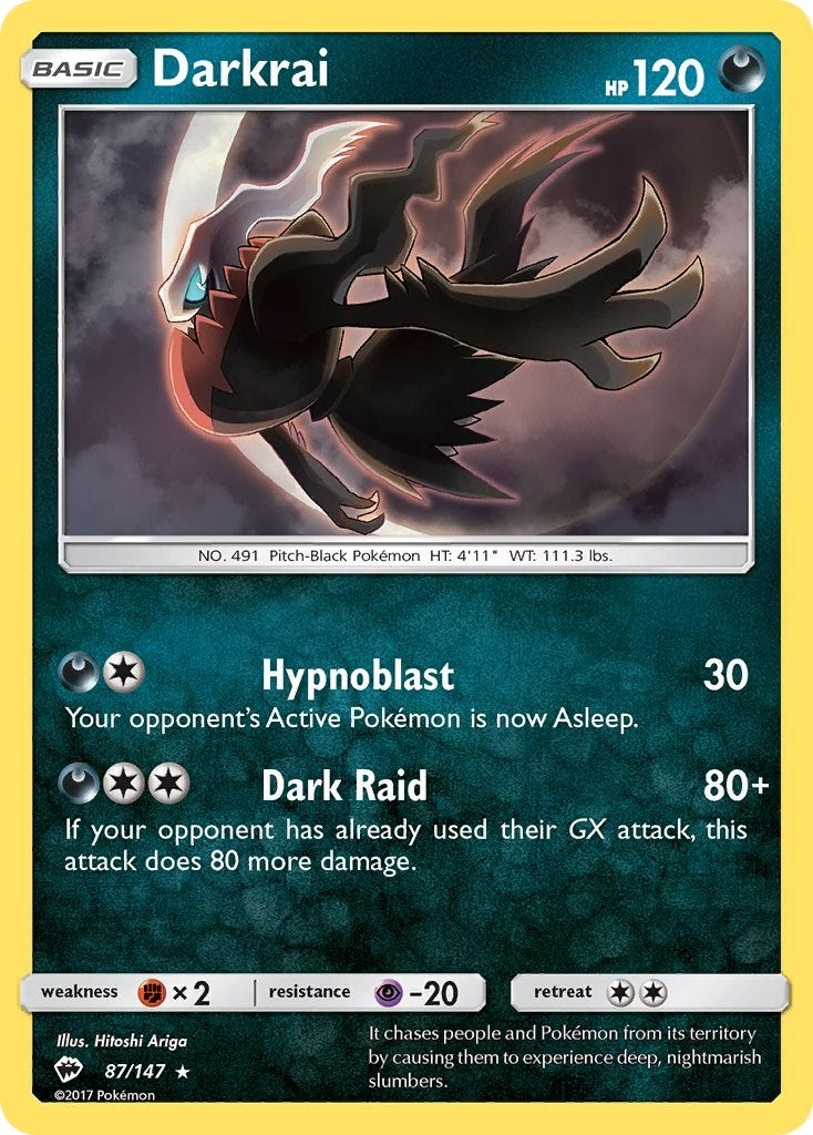 Image for Darkrai (87/147) - Pokemon