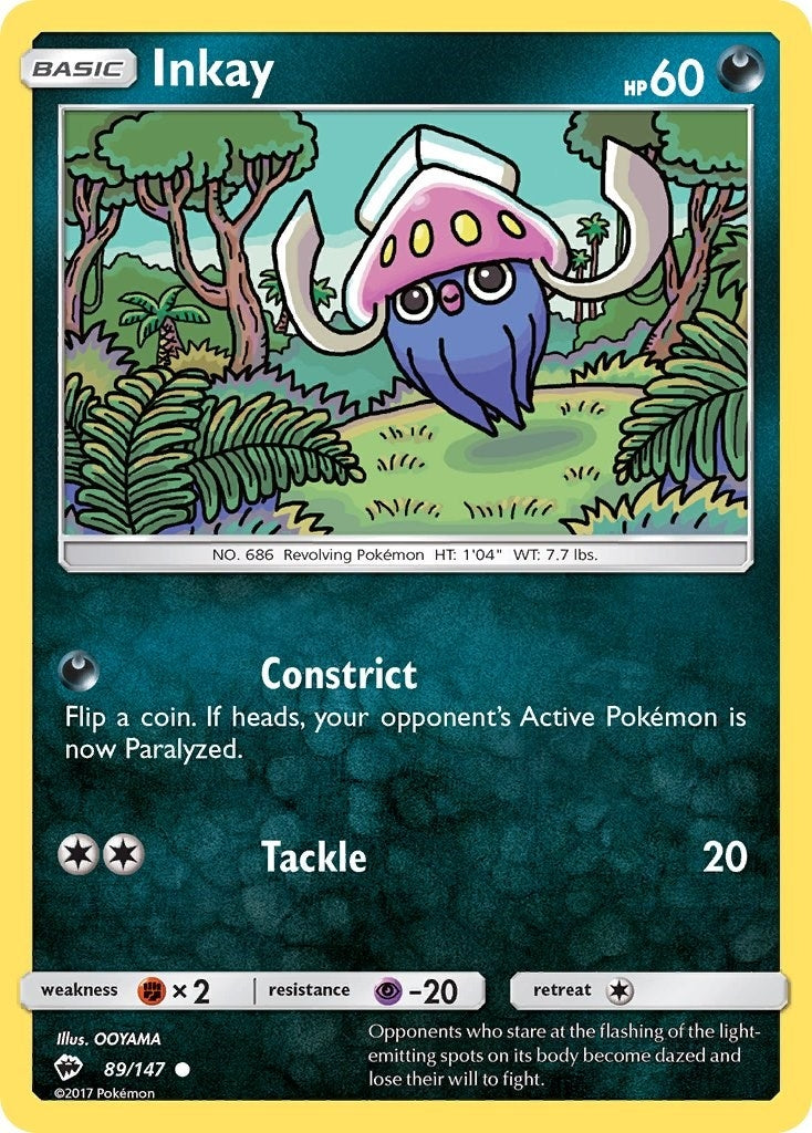 Image for Inkay (89/147) - Pokemon