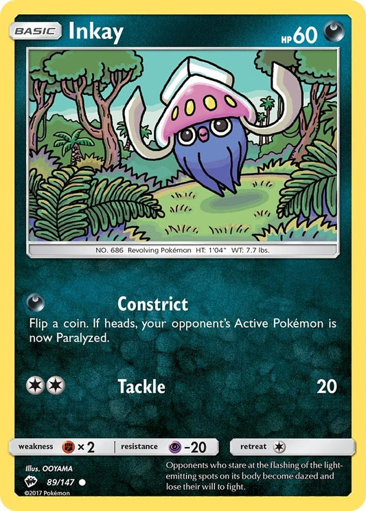 Image for Inkay (89/147) - Pokemon