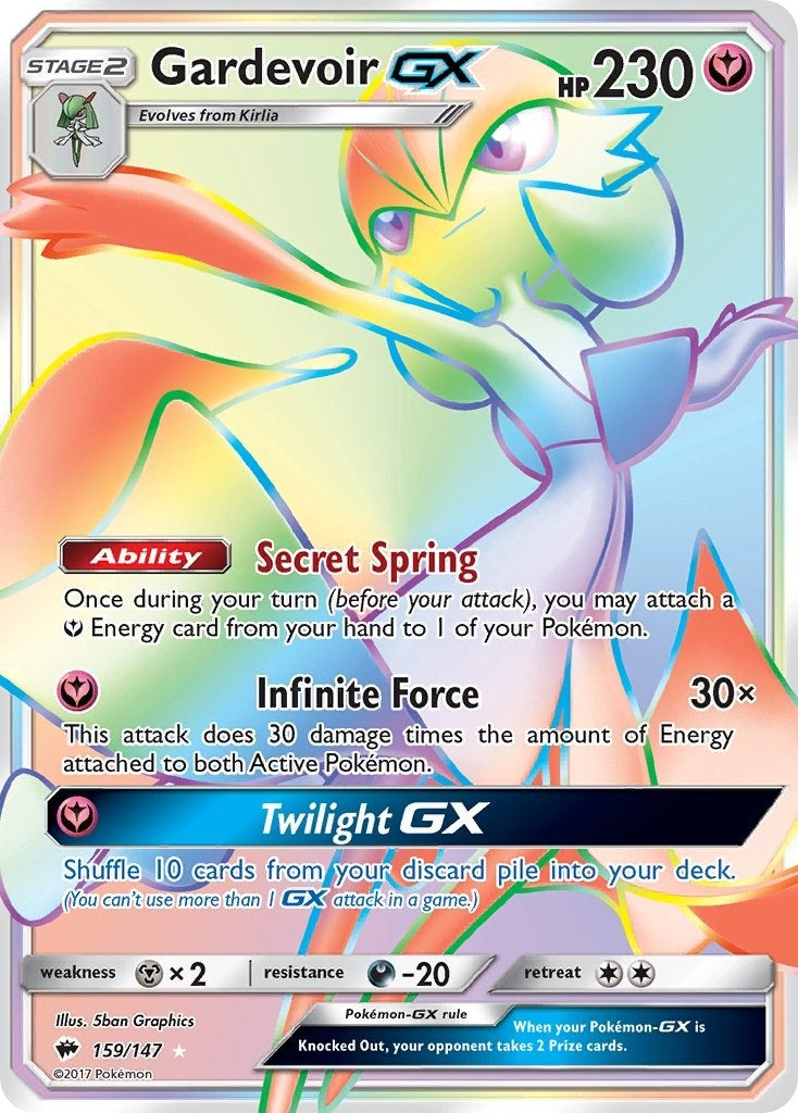 Image for Gardevoir GX (Secret) (159/147) - Pokemon