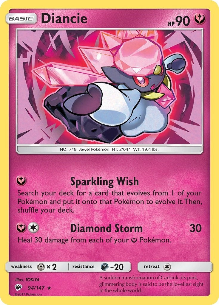 Image for Diancie (94/147) - Pokemon