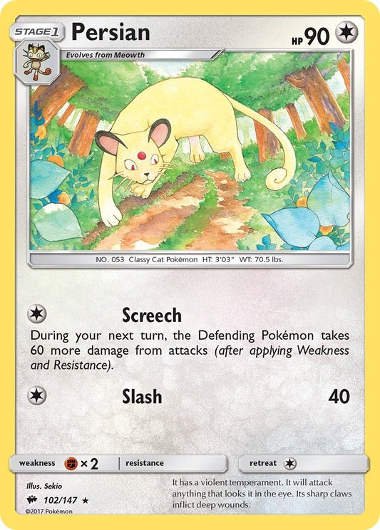 Image for Persian (102/147) - Pokemon