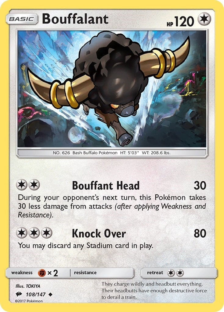 Image for Bouffalant (108/147) - Pokemon