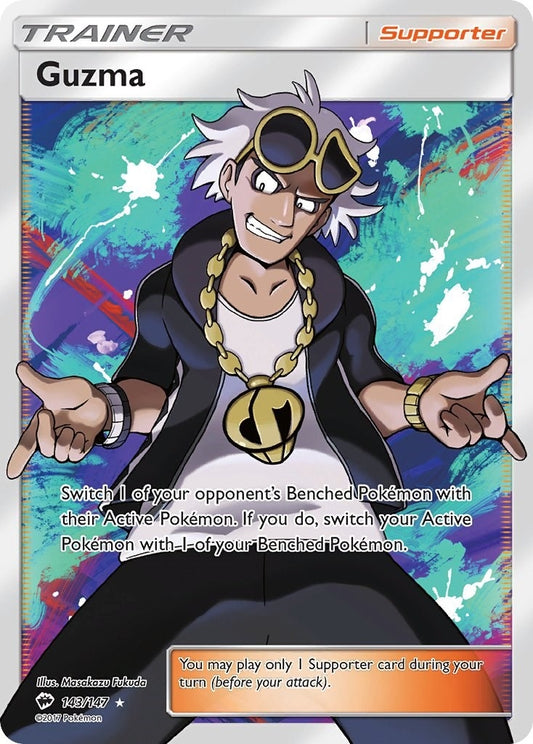 Image for Guzma (Full Art) (143/147) - Pokemon