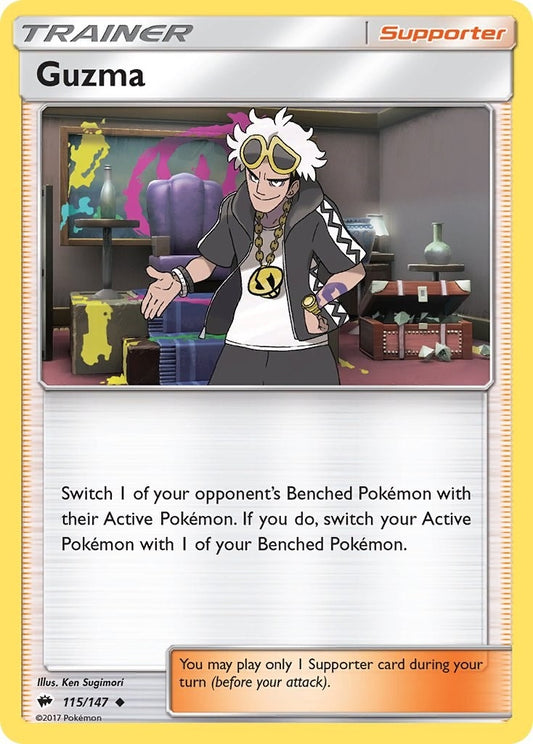 Image for Guzma (115/147) - Pokemon