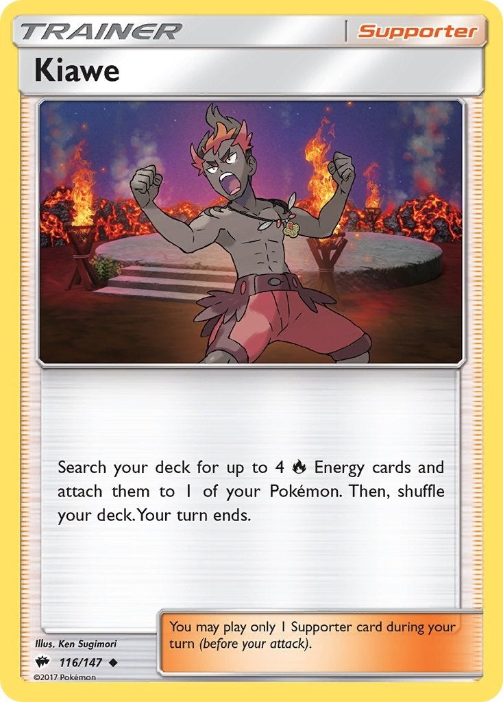 Image for Kiawe (116/147) - Pokemon