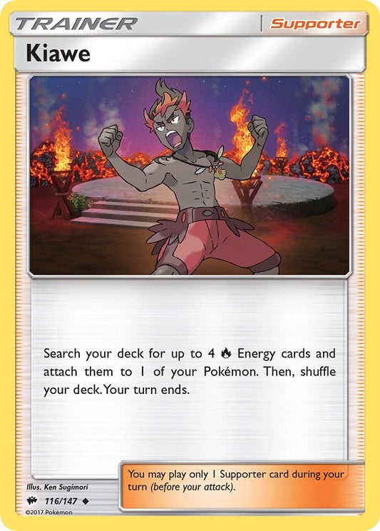 Image for Kiawe (116/147) - Pokemon