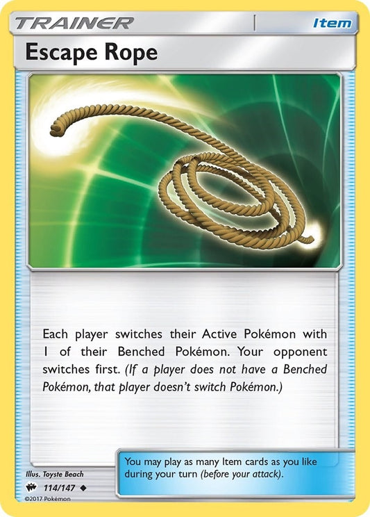 Image for Escape Rope (114/147) - Pokemon