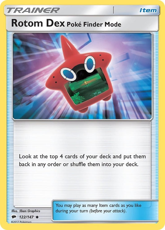 Image for Rotom Dex Poke Finder Mode (122/147) - Pokemon