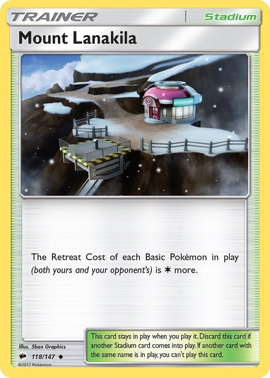 Image for Mount Lanakila (118/147) - Pokemon