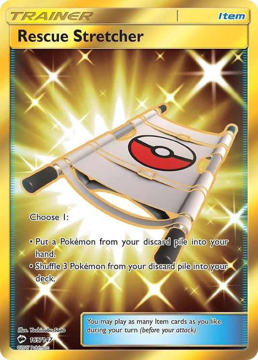 Image for Rescue Stretcher (Secret) (165/147) - Pokemon