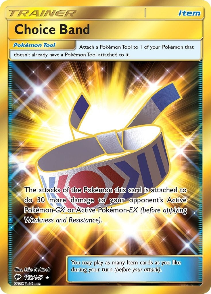 Image for Choice Band (Secret) (162/147) - Pokemon