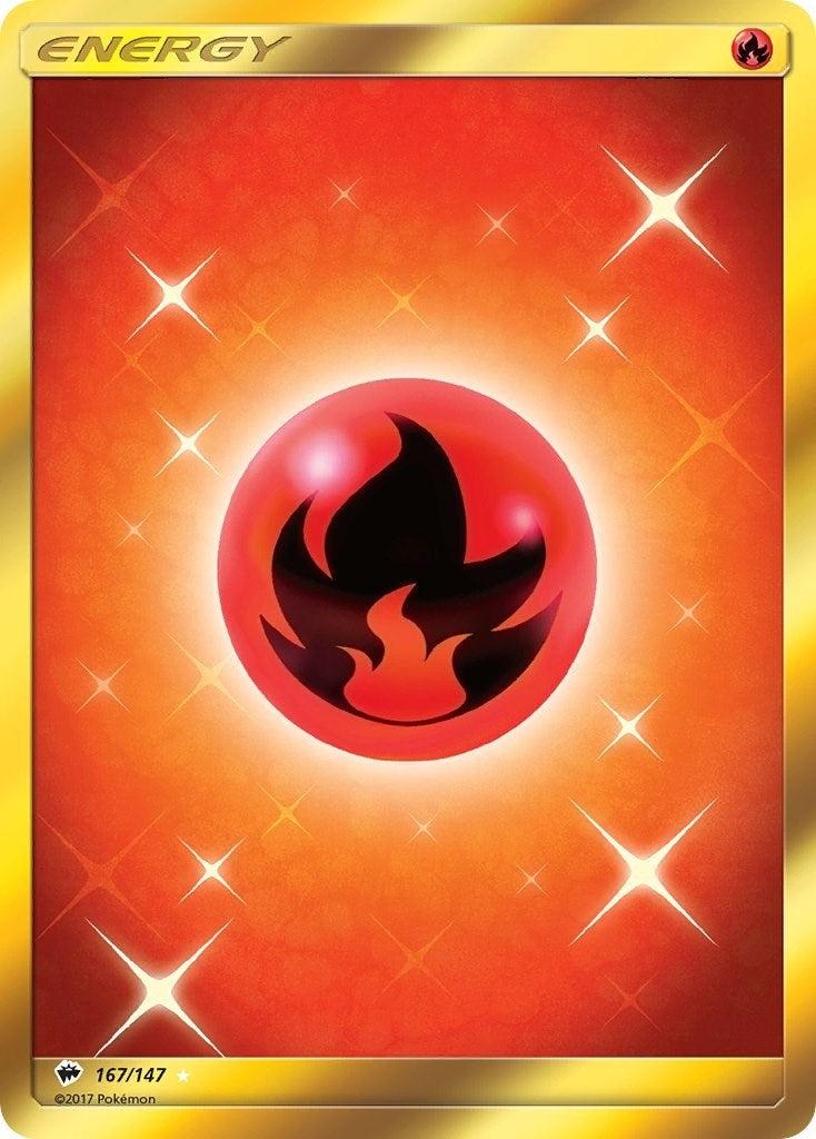 Image for Fire Energy (Secret) (167/147) - Pokemon