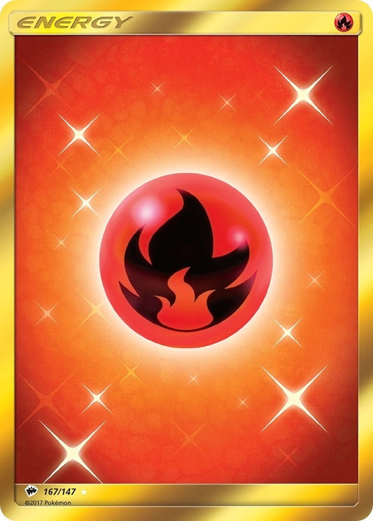 Image for Fire Energy (Secret) (167/147) - Pokemon