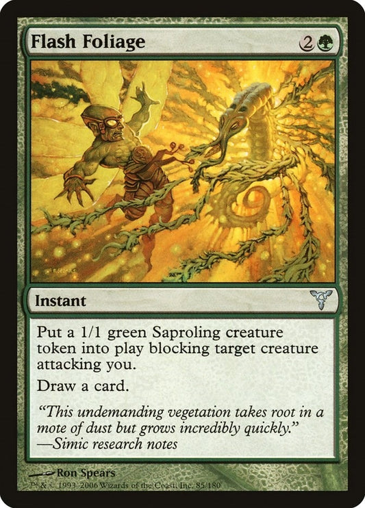 Image for Flash Foliage (85) - Magic: The Gathering