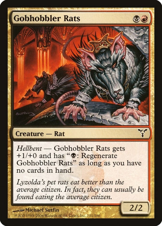Image for Gobhobbler Rats (111) - Magic: The Gathering
