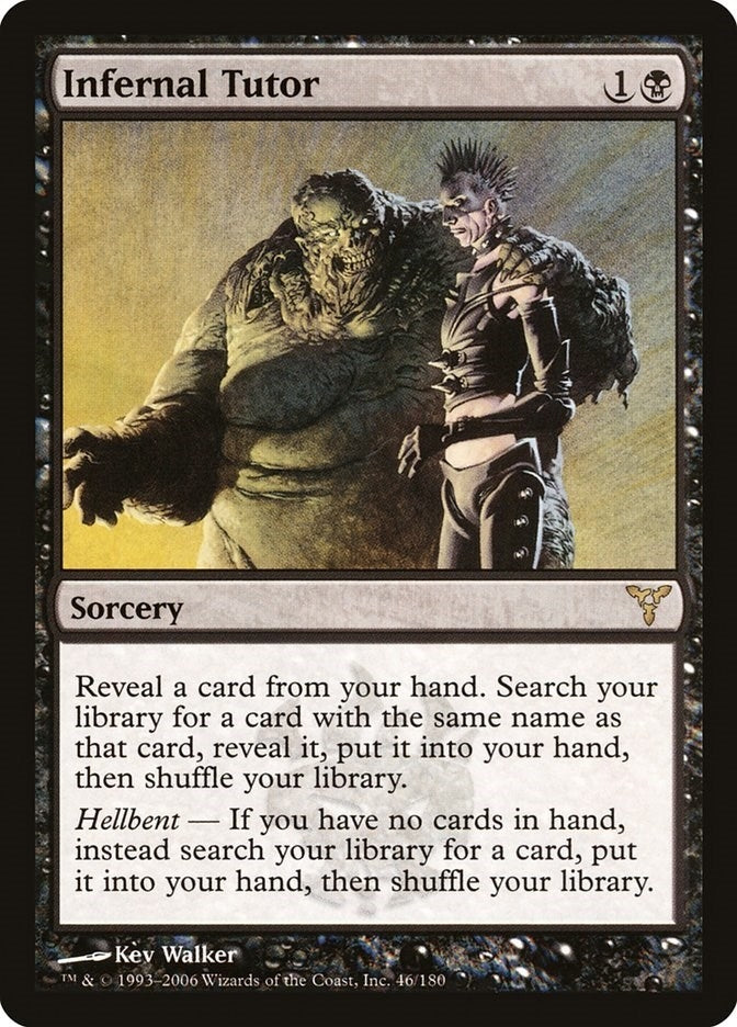 Image for Infernal Tutor (46) - Magic: The Gathering