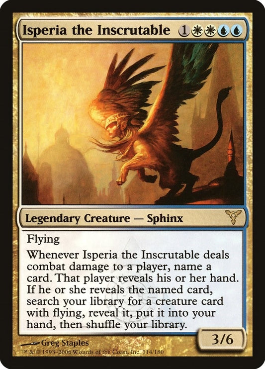 Image for Isperia the Inscrutable (114) - Magic: The Gathering