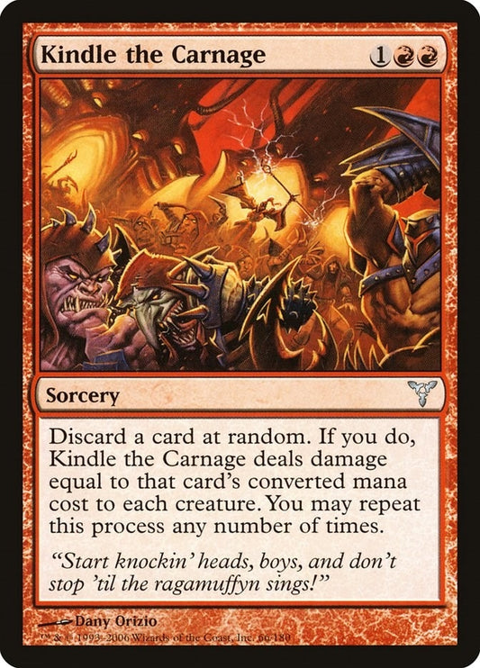 Image for Kindle the Carnage (66) - Magic: The Gathering