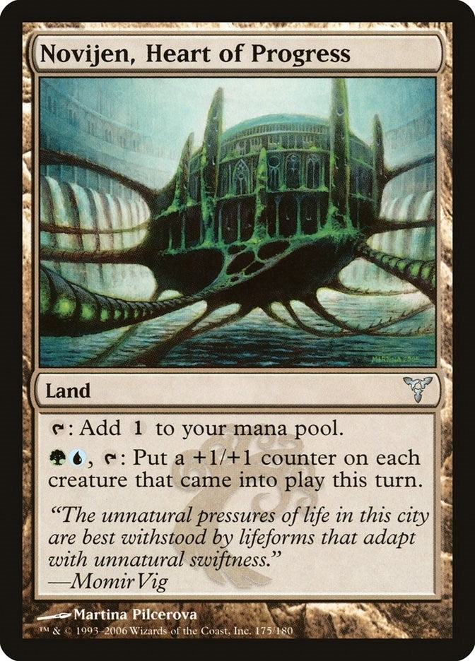 Image for Novijen, Heart of Progress (175) - Magic: The Gathering