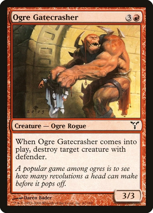 Image for Ogre Gatecrasher (67) - Magic: The Gathering