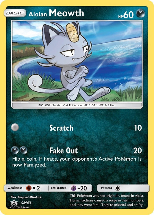 Alolan Meowth - SM43 (SM43)