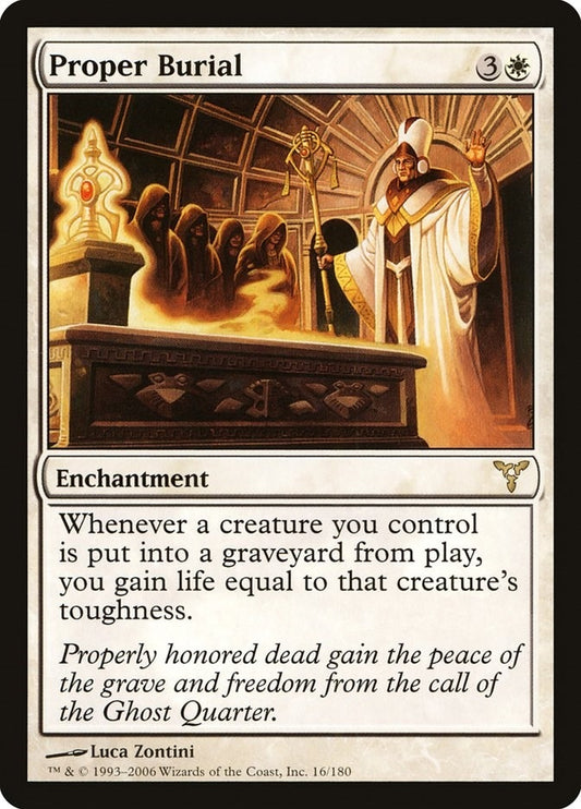 Image for Proper Burial (16) - Magic: The Gathering