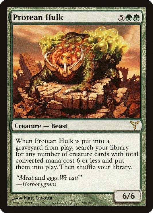 Image for Protean Hulk (90) - Magic: The Gathering