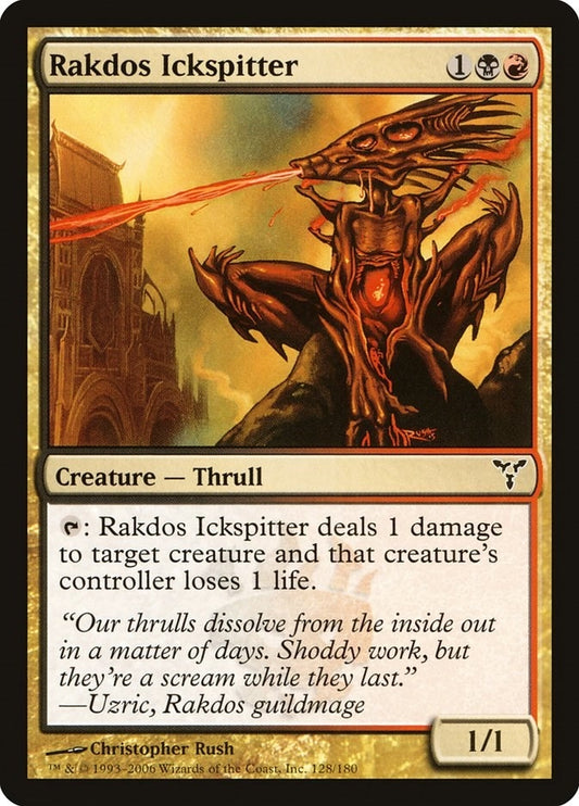Image for Rakdos Ickspitter (128) - Magic: The Gathering