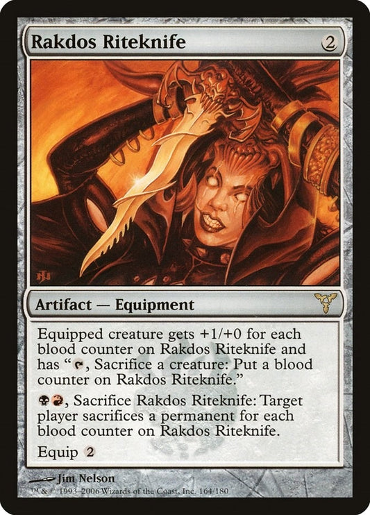 Image for Rakdos Riteknife (164) - Magic: The Gathering