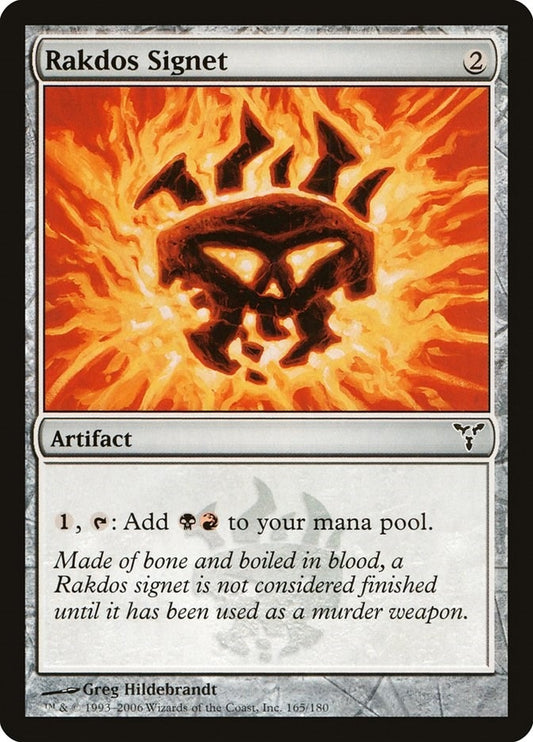 Image for Rakdos Signet (165) - Magic: The Gathering