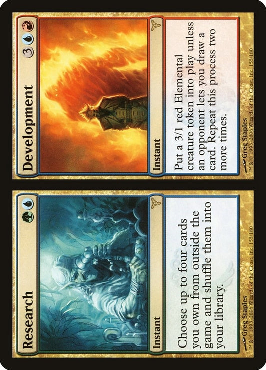Image for Research // Development (155) - Magic: The Gathering