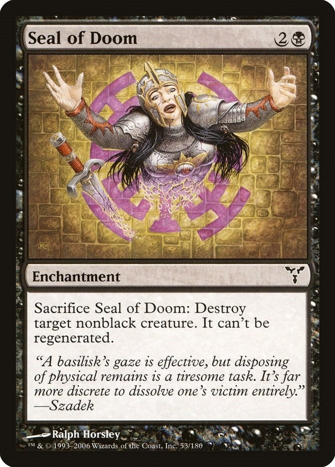 Image for Seal of Doom (53) - Magic: The Gathering