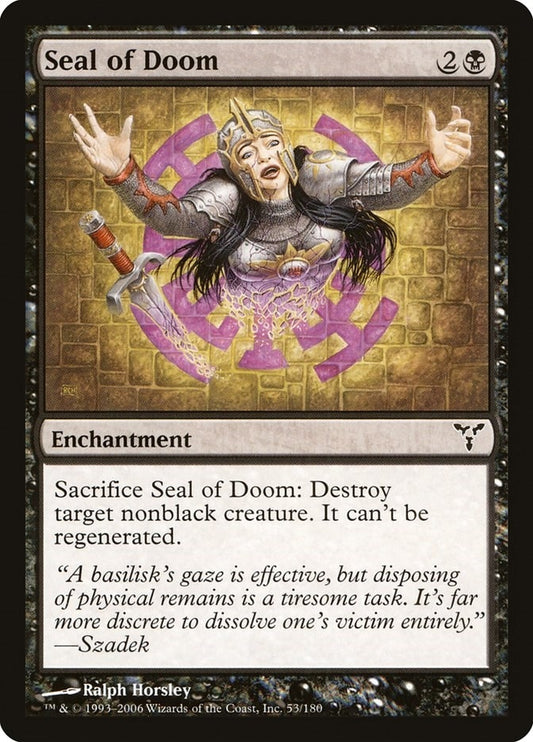 Image for Seal of Doom (53) - Magic: The Gathering