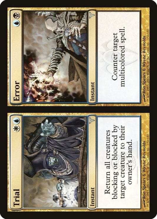 Image for Trial // Error (158) - Magic: The Gathering
