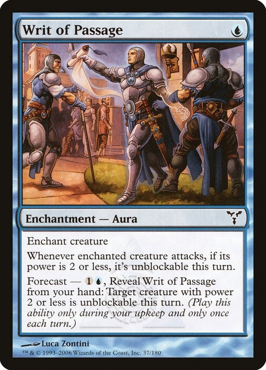 Image for Writ of Passage (37) - Magic: The Gathering