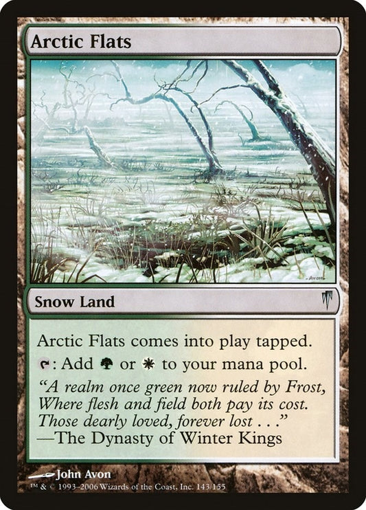 Image for Arctic Flats (143) - Magic: The Gathering